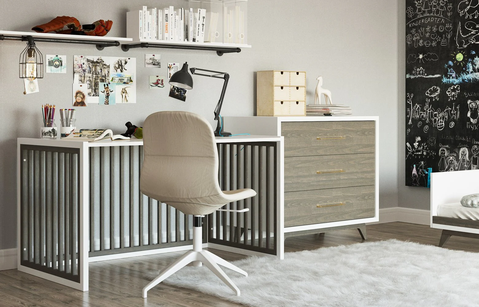 PSACÍ STOLY WOOD KIDS NÁBYTEK